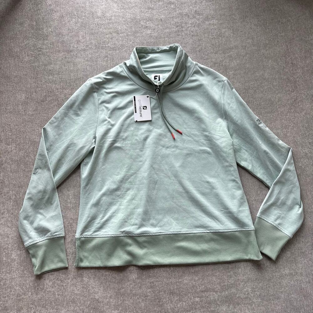 NWT Women’s Footjoy SpaceDye Golf Leisure Pullover *Flaws